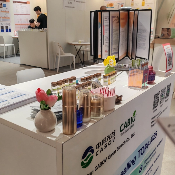 CASOV a participé avec succès à in-cosmetics Korea 2025 !