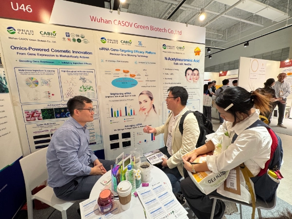 CASOV a participé avec succès à in-cosmetics Korea 2025 !