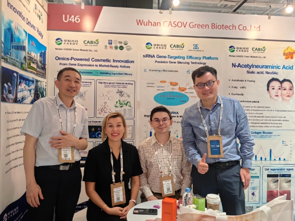 CASOV a participé avec succès à in-cosmetics Korea 2025 !