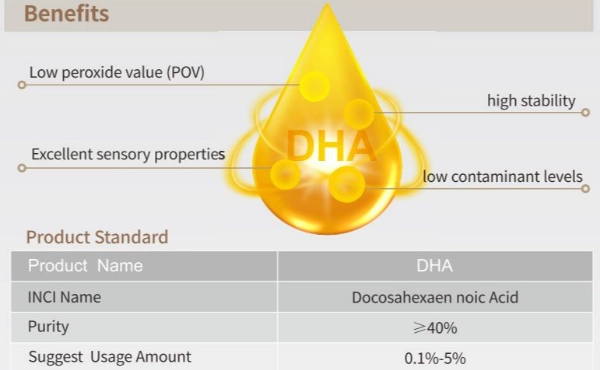 DHA : pierre angulaire des formulations cosmétiques efficaces et naturelles