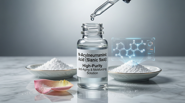 Acide N-acétylneuraminique (acide sialique) : solution anti-âge et hydratante de haute pureté
